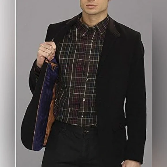 Ted Baker Men's TA3M-GJ30-Moley blazer cotton blend size 3/ 38 unisex